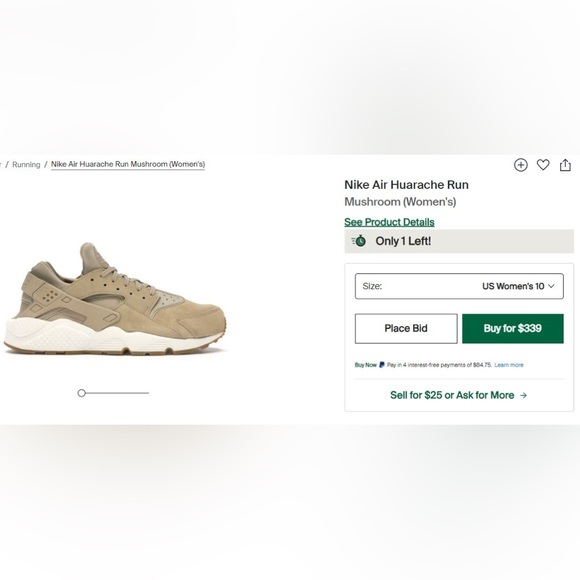 NIKE - Air Huarache By Nike AA0524-200 - Picture 2 of 15